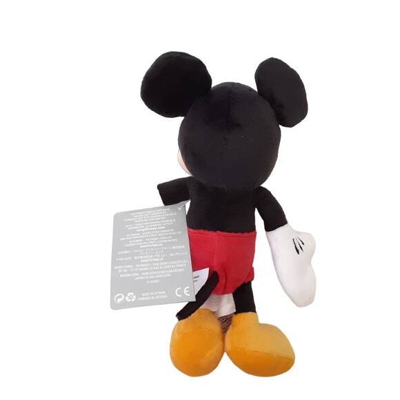 Disney Parks Mickey & Minnie Mouse Plush Set Classic Mini Stuffed Animal Pair - Picture 3 of 7